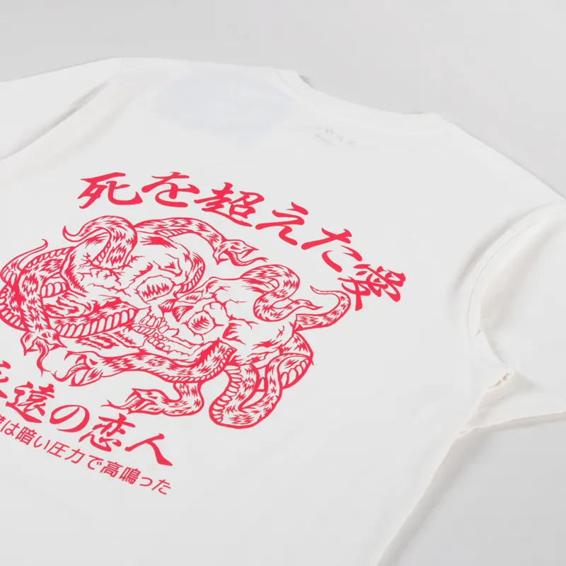 Edwin Forever Lover T Shirt Whisper White-2