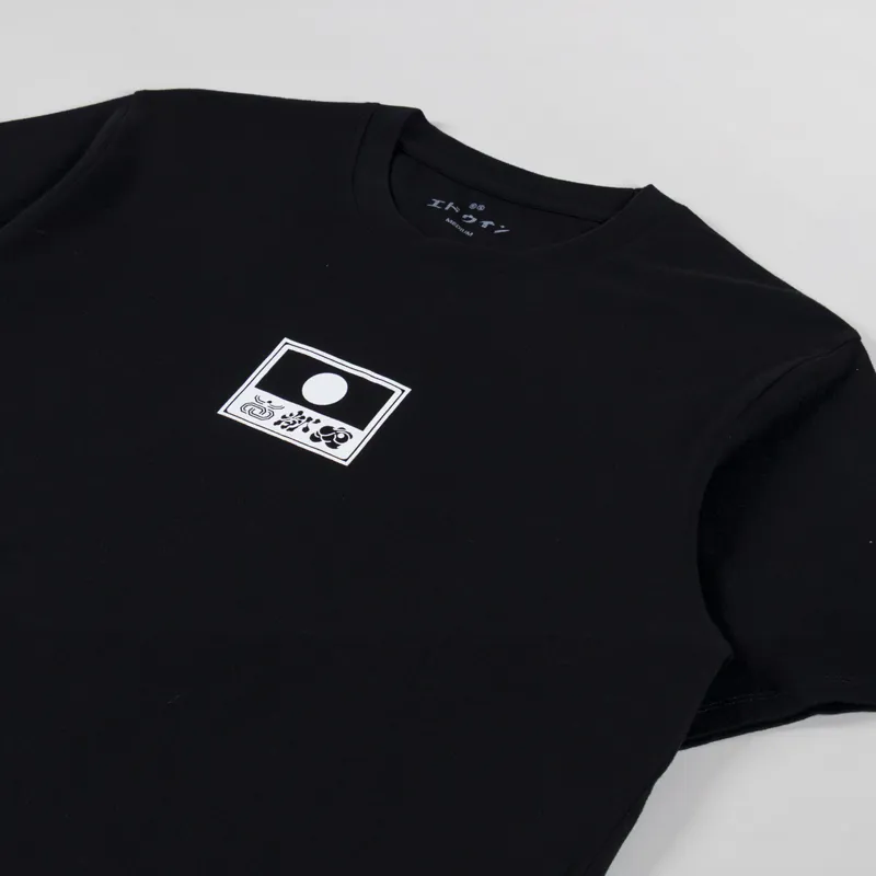 Edwin Staff T Shirt Black-3