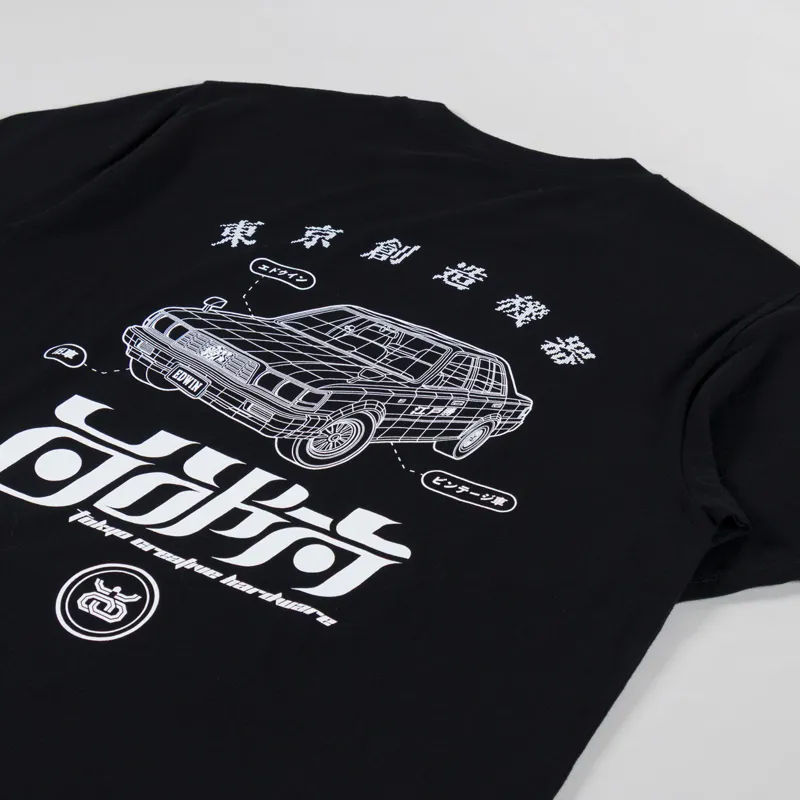 Edwin Staff T Shirt Black-2