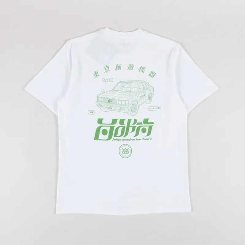 Edwin Staff T Shirt White