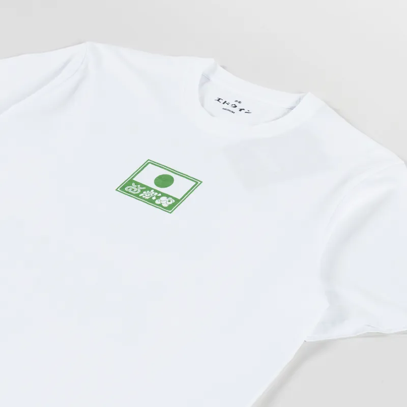 Edwin Staff T Shirt White-3