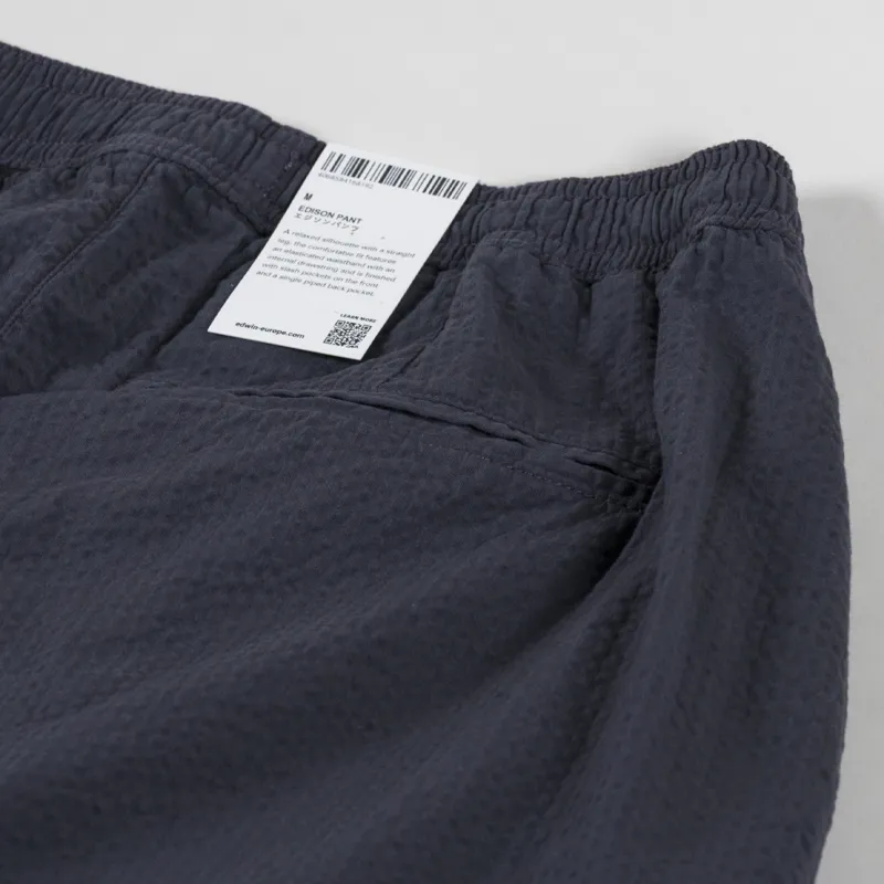 Edwin Edison Pant Dark Grey-8