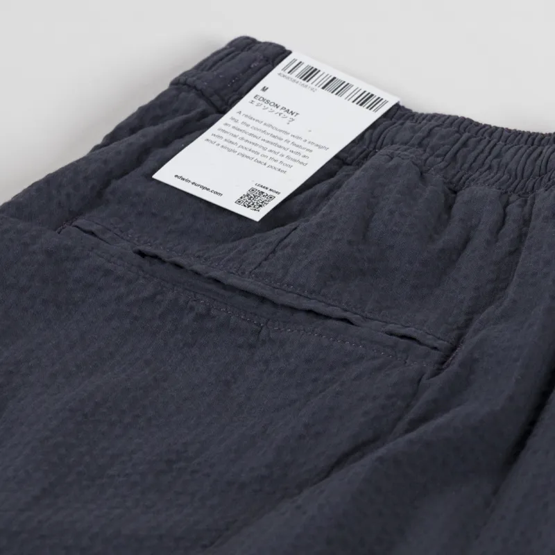 Edwin Edison Pant Dark Grey-9