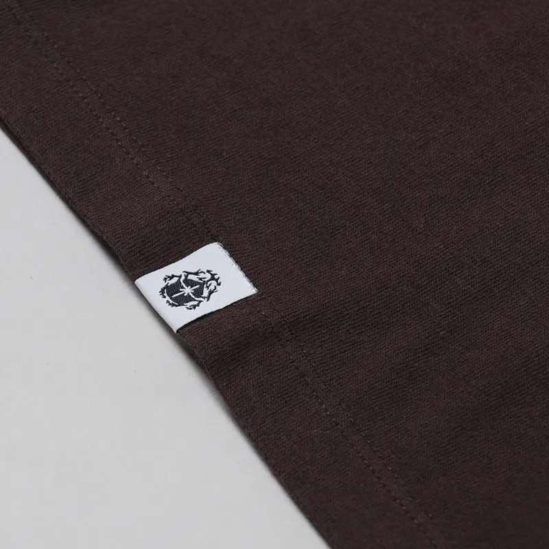 Edwin Oversize Basic T Shirt Coffee Bean-2