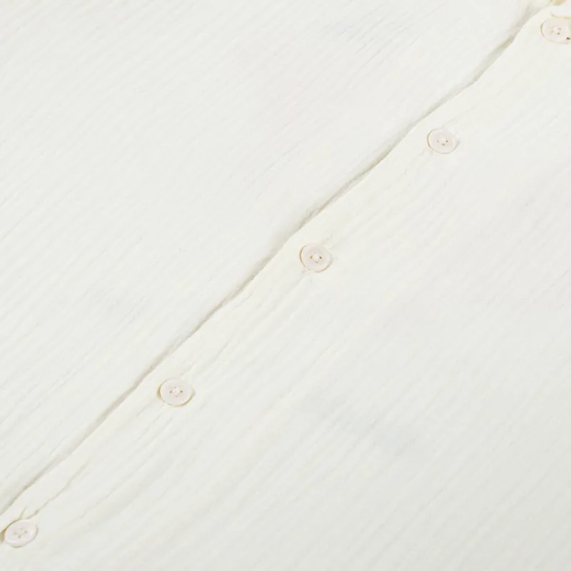 Edwin Melt The Chaos Shirt Cream Garment Washed-6