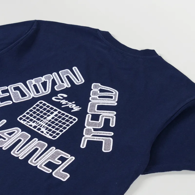 Edwin Enjoy EMC T Shirt Maritime Blue-2