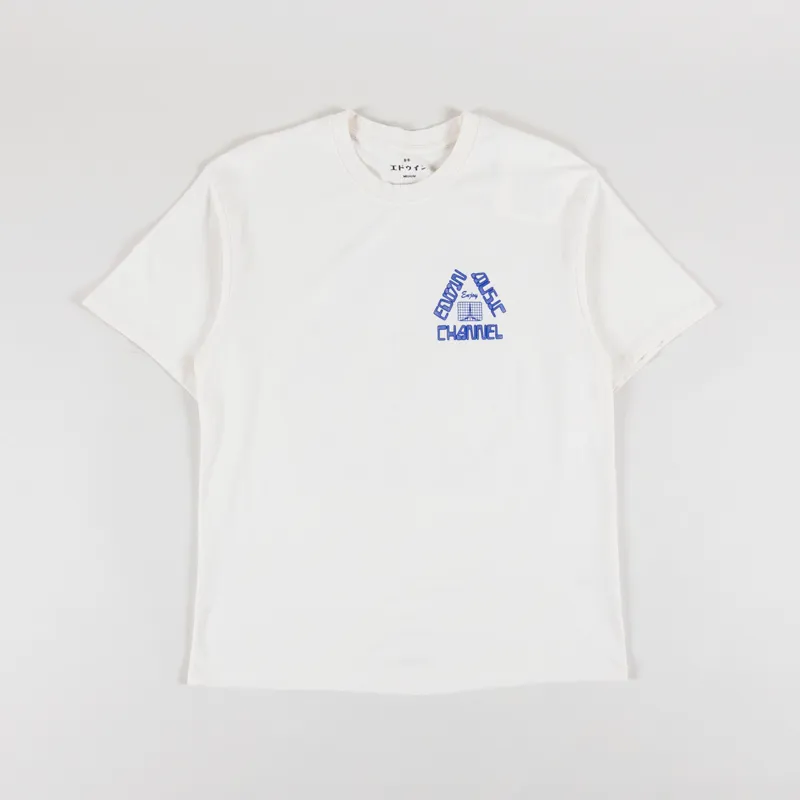 Edwin Enjoy EMC T Shirt Whisper White-1