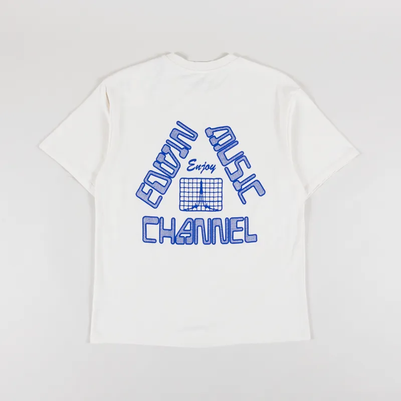 Edwin Enjoy EMC T Shirt Whisper White
