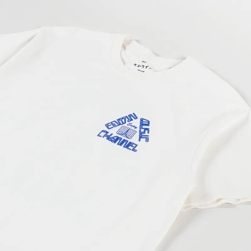 Edwin Enjoy EMC T Shirt Whisper White-3