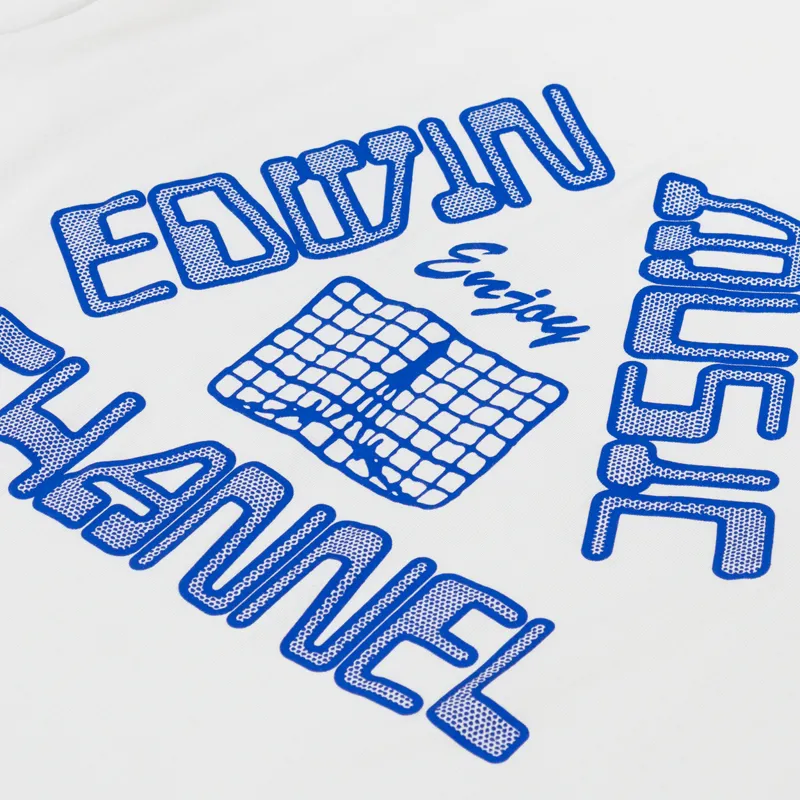 Edwin Enjoy EMC T Shirt Whisper White-4