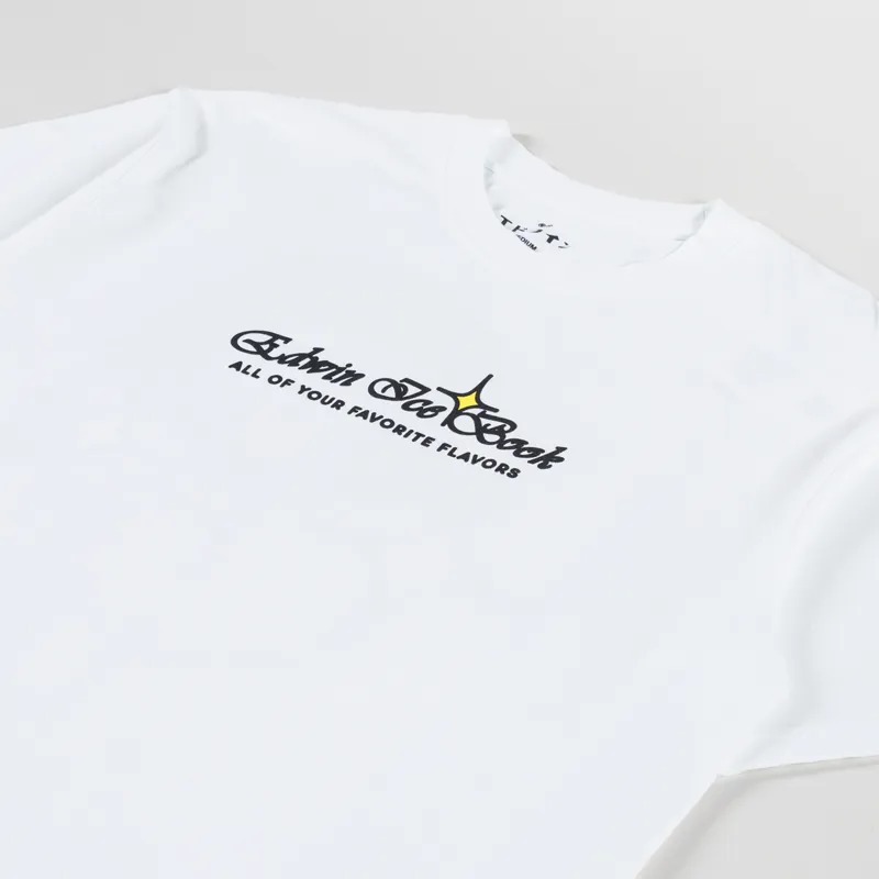 Edwin Love In The Books T Shirt White-3