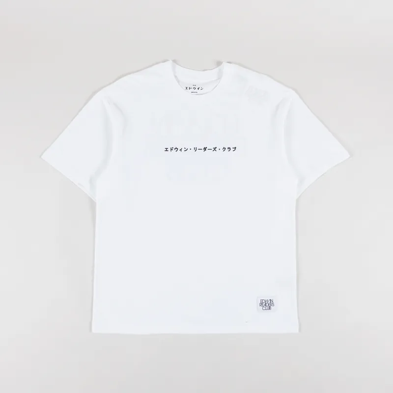 Edwin Uniform T Shirt White-1