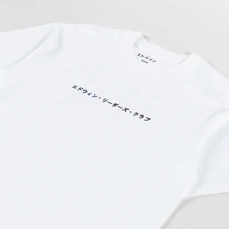 Edwin Uniform T Shirt White-3