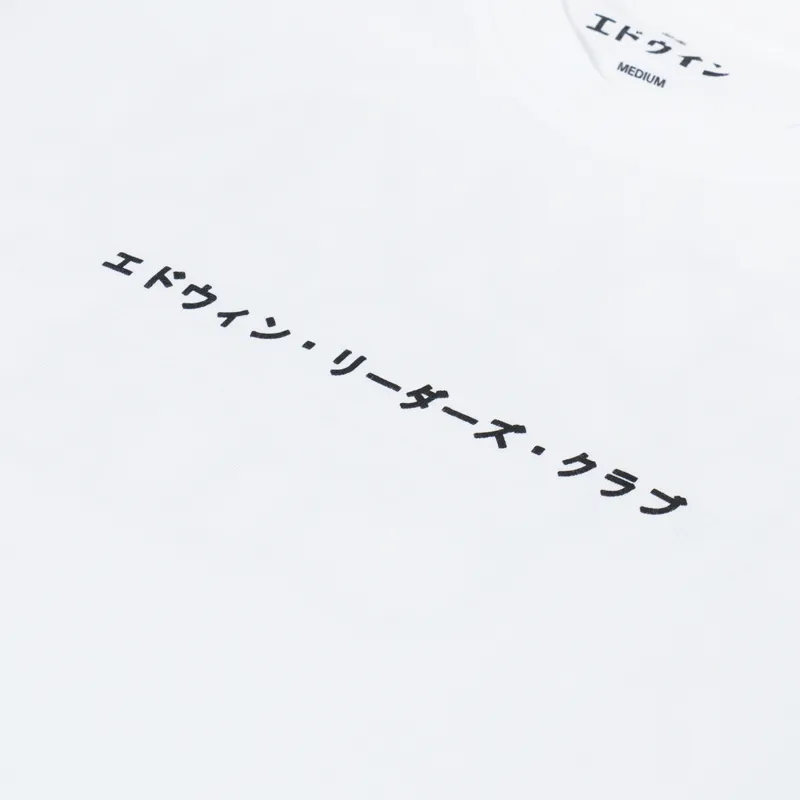 Edwin Uniform T Shirt White-5