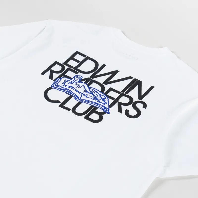 Edwin Uniform T Shirt White-2