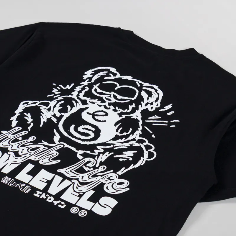 Edwin High Bear T Shirt Black-2