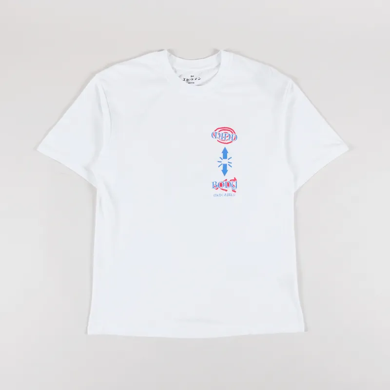 Edwin Pachinko T Shirt White-1