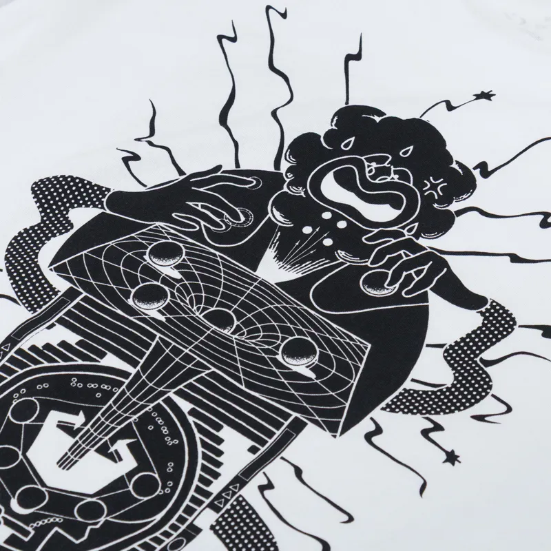 Edwin Slot Machine T Shirt White-4