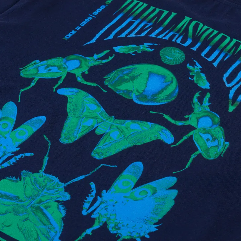 Edwin The Last Of Us II Long Sleeve T Shirt Maritime Blue-4