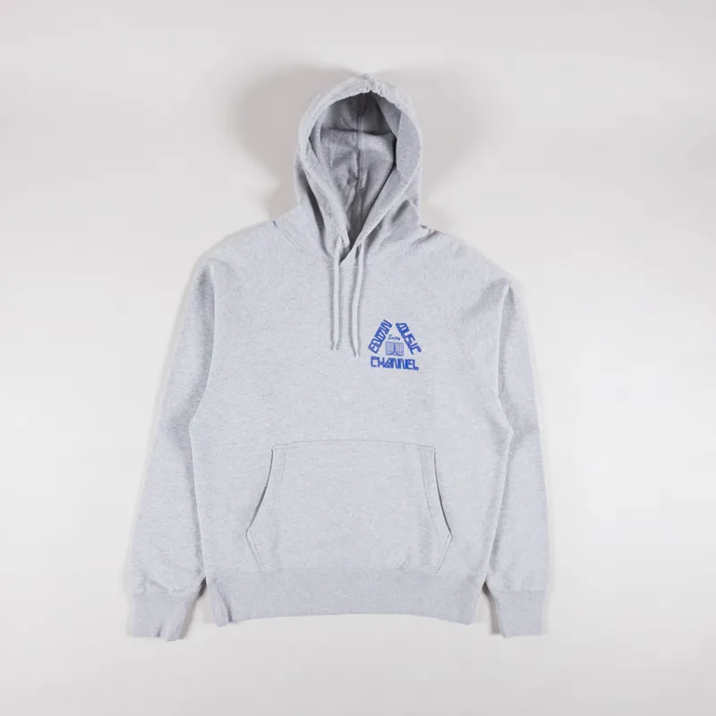Edwin Enjoy Hoodie Sweat Grey Marl-1