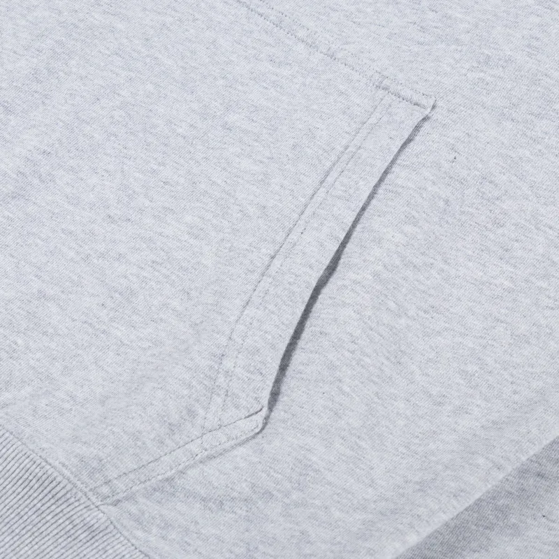 Edwin Enjoy Hoodie Sweat Grey Marl-6