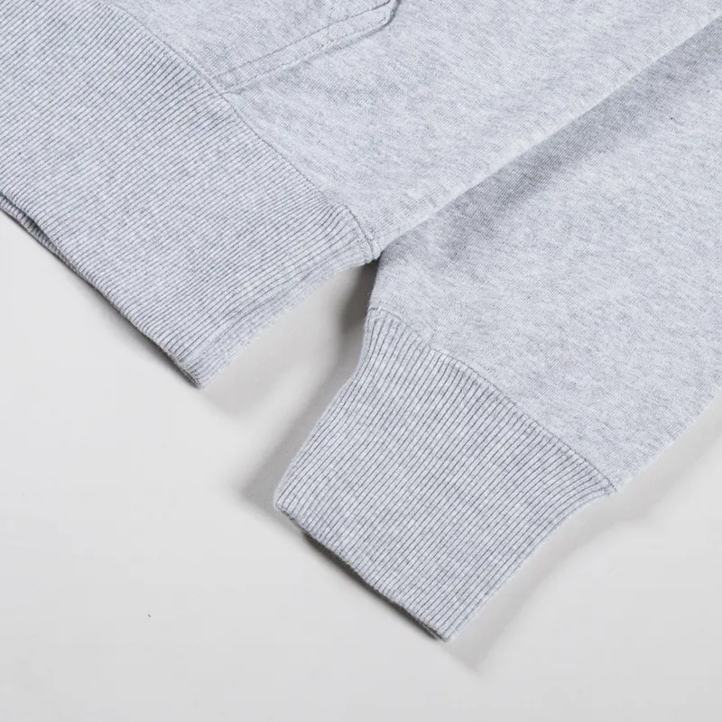 Edwin Enjoy Hoodie Sweat Grey Marl-7