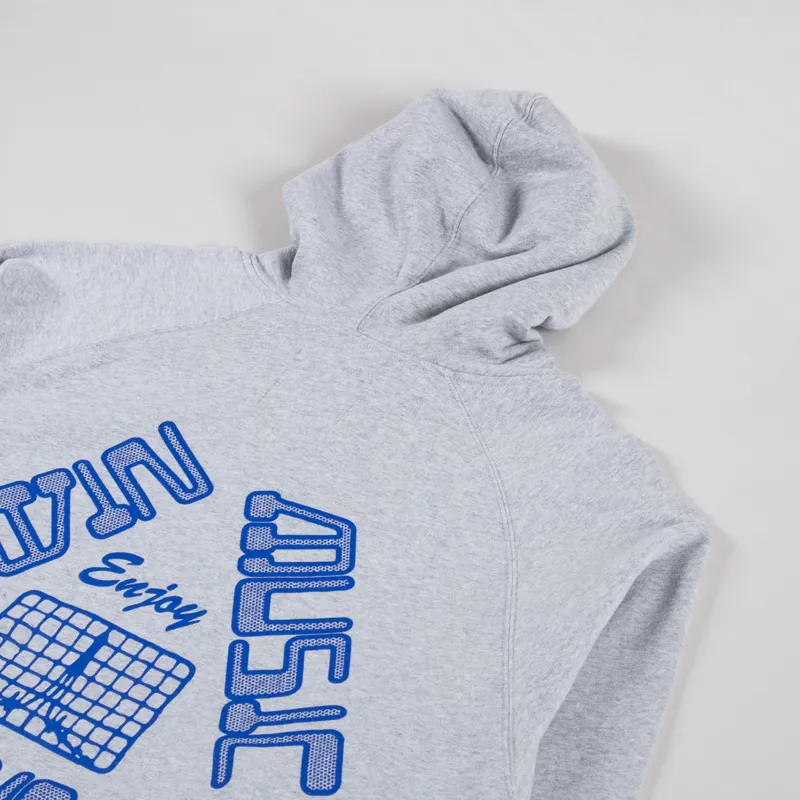 Edwin Enjoy Hoodie Sweat Grey Marl-2