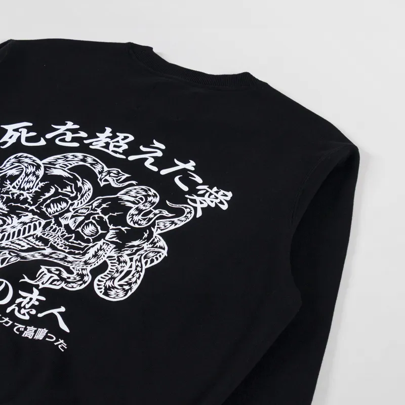 Edwin Forever Lover Sweat Black-2