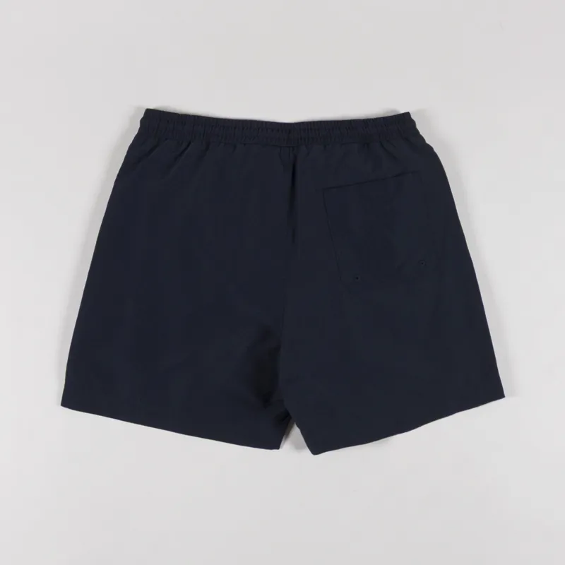 Carhartt WIP Chase Swim Trunks Dark Navy Gold-1