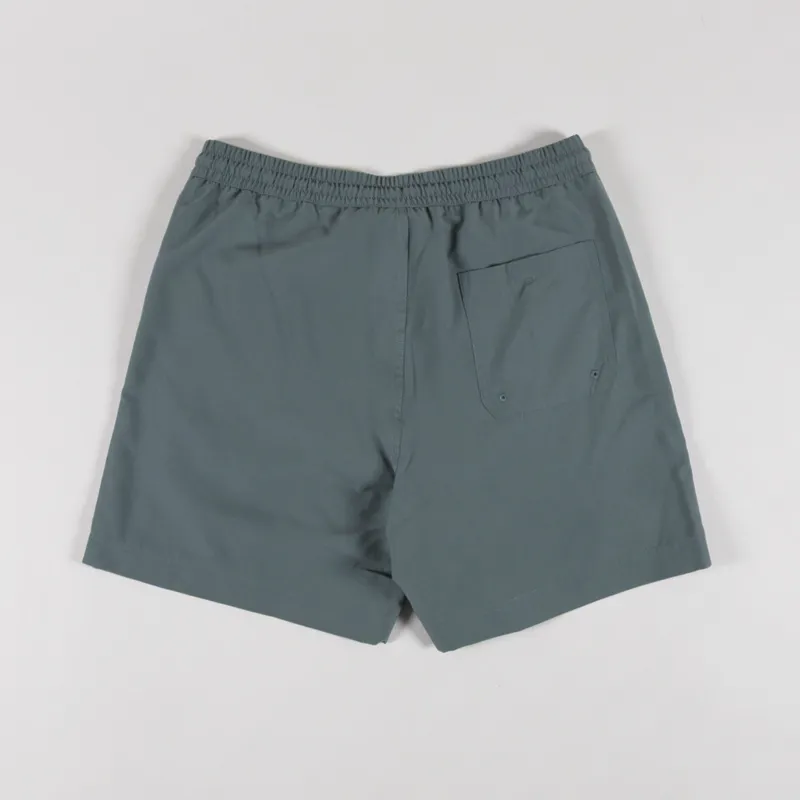Carhartt WIP Chase Swim Trunks Velvet Green Gold-1