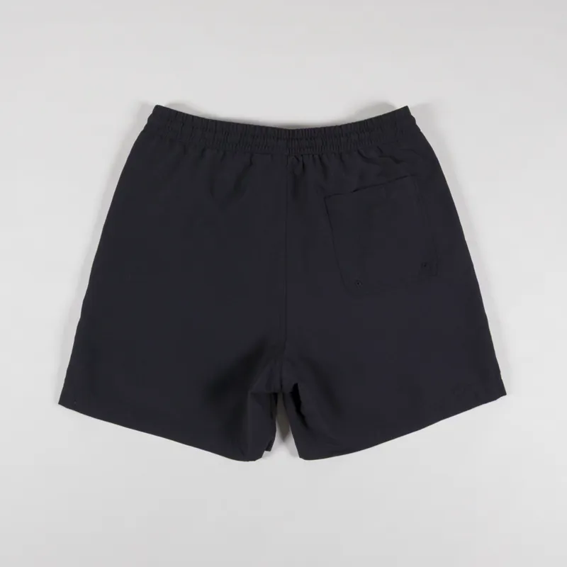 Carhartt WIP Chase Swim Trunks Black Gold-1