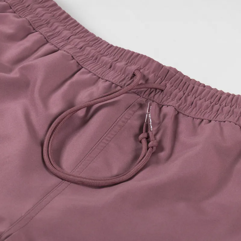 Carhartt WIP Chase Swim Trunks Dusky Pink Gold-4