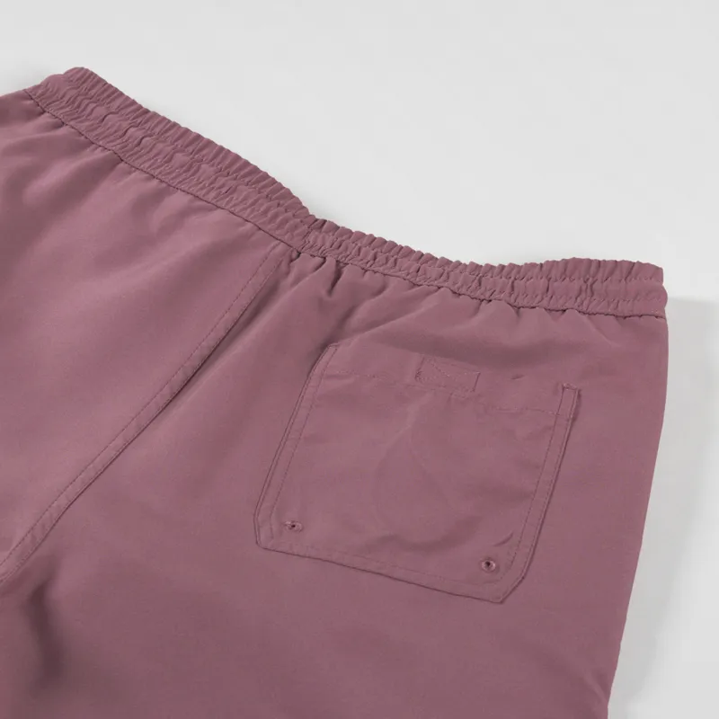 Carhartt WIP Chase Swim Trunks Dusky Pink Gold-3