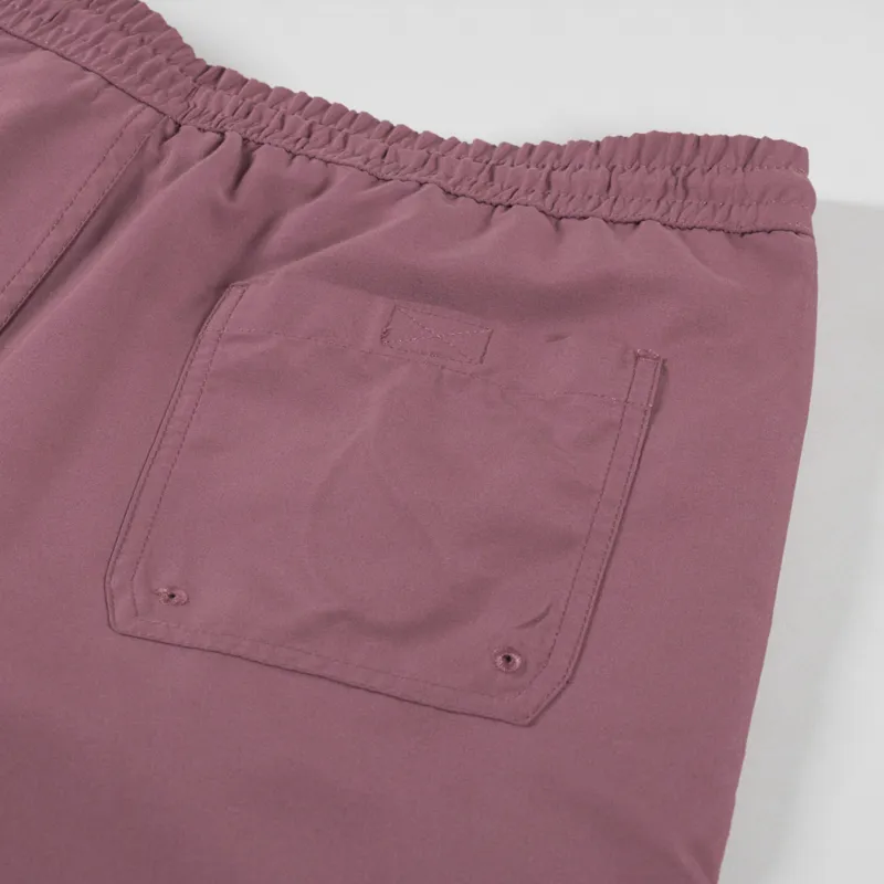 Carhartt WIP Chase Swim Trunks Dusky Pink Gold-5