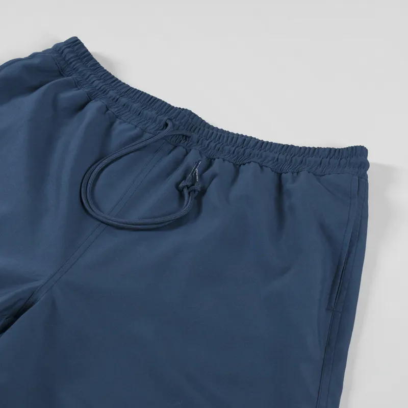 Carhartt WIP Chase Swim Trunks Dusky Blue Gold-2