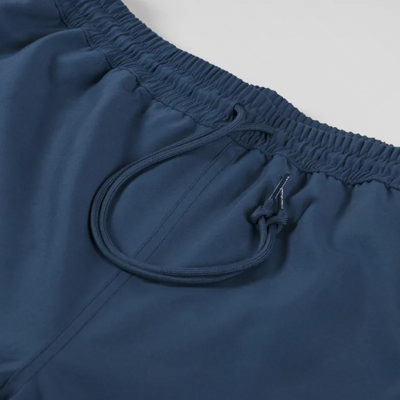 Carhartt WIP Chase Swim Trunks Dusky Blue Gold-4
