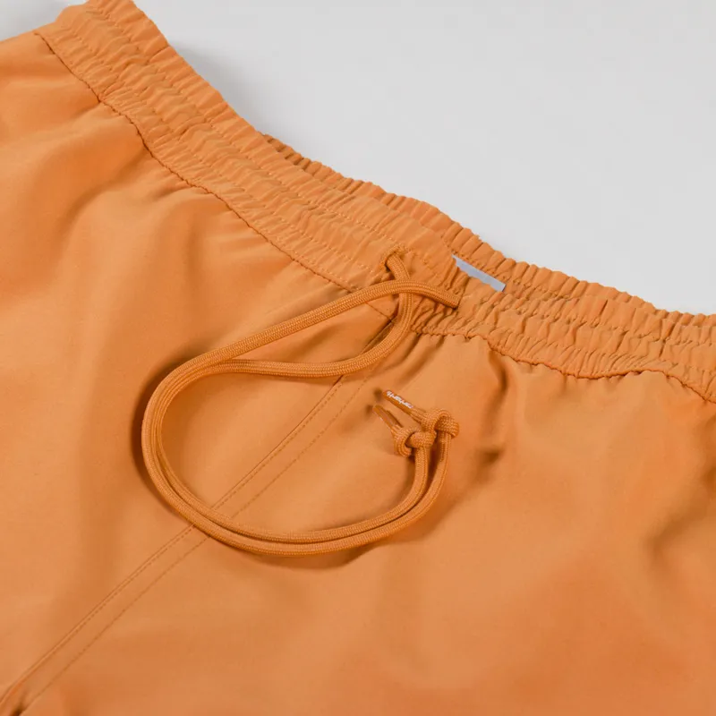 Carhartt WIP Chase Swim Trunks Pumpkin Gold-3