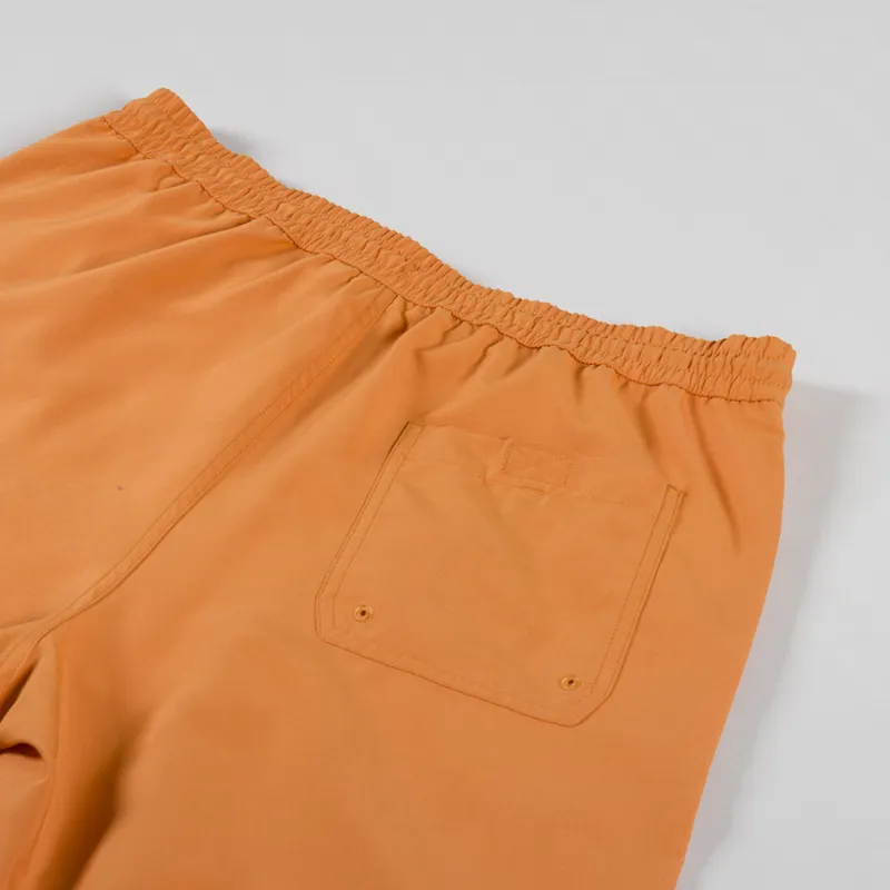 Carhartt WIP Chase Swim Trunks Pumpkin Gold-4