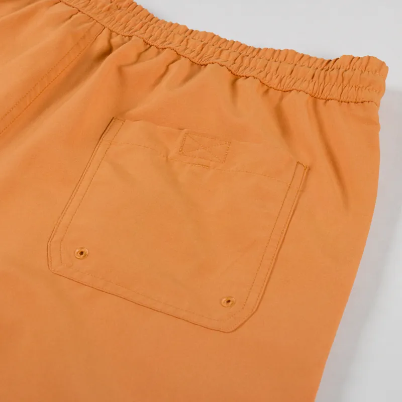 Carhartt WIP Chase Swim Trunks Pumpkin Gold-5