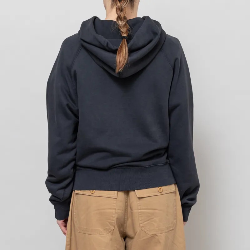 Carhartt WIP Womens Hooded Hudson Sweatshirt Black-4