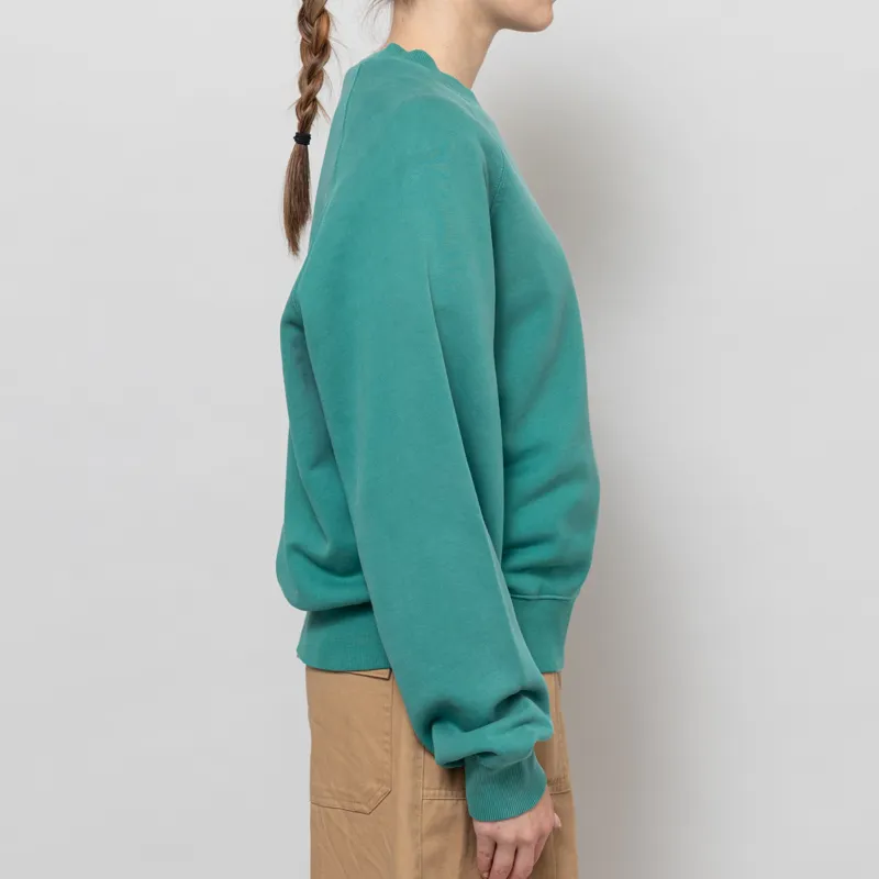 Carhartt WIP Womens Hudson Sweatshirt Saguaro-4