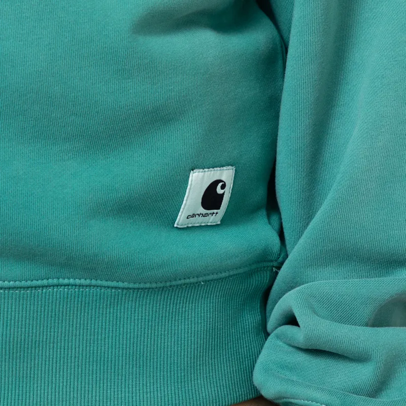 Carhartt WIP Womens Hudson Sweatshirt Saguaro-7