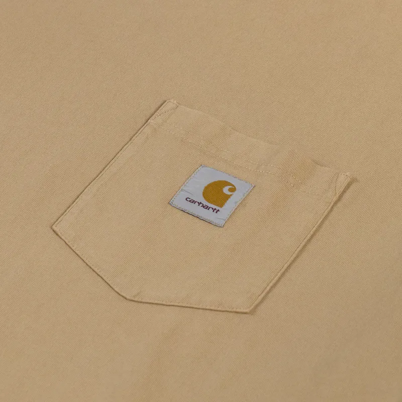 Carhartt WIP Hudson Pocket T Shirt Dusty H Brown-2