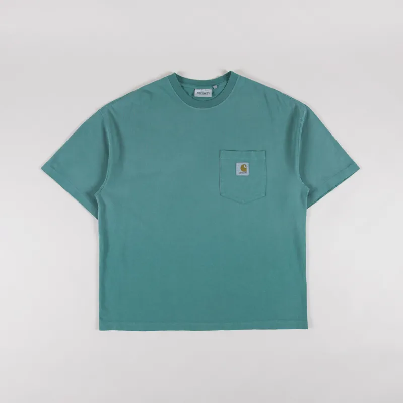 Carhartt WIP Hudson Pocket T Shirt Saguaro