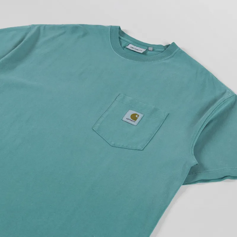 Carhartt WIP Hudson Pocket T Shirt Saguaro-1