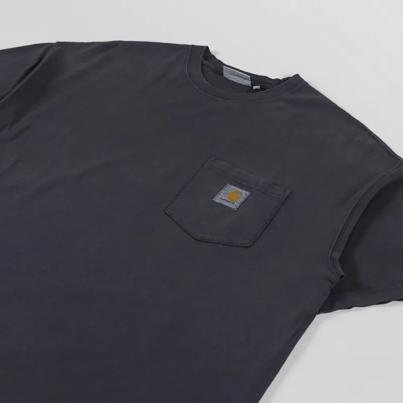 Carhartt WIP Hudson Pocket T Shirt Black-1