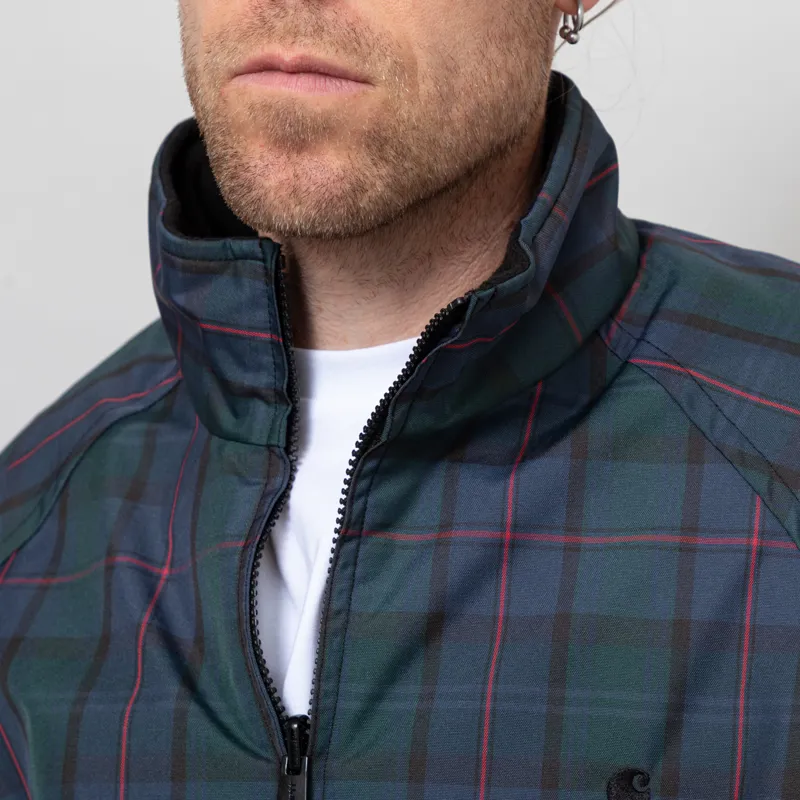 Carhartt WIP Reversible Planer Jacket Air Force Blue Black-12