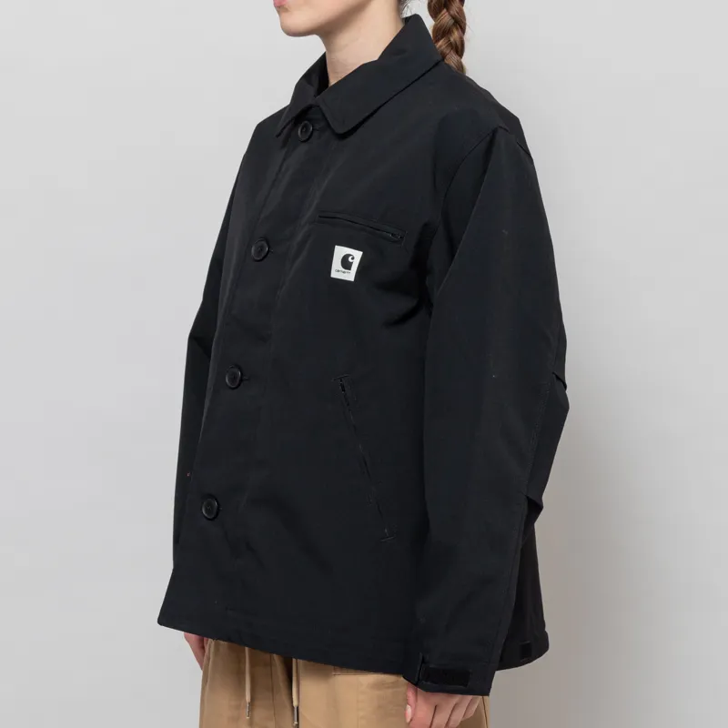 Carhartt WIP Womens Barnett Jacket Black-2