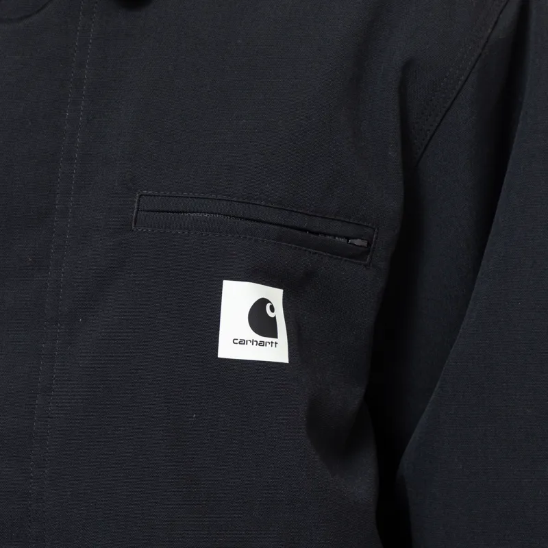 Carhartt WIP Womens Barnett Jacket Black-9