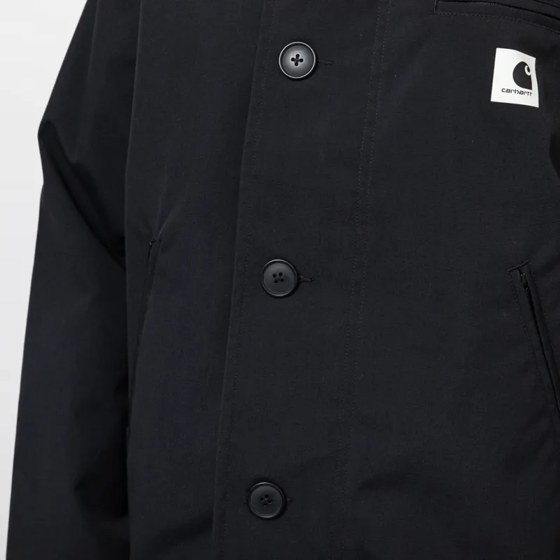 Carhartt WIP Womens Barnett Jacket Black-7